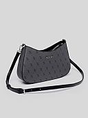 Nolah Τσάντα ώμου & χιαστί Britany Grey Black Silver : 2