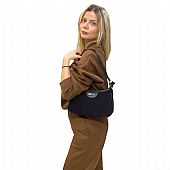 Nolah Τσάντα Χιαστί Ώμου Ashley Black Silver
 : 1