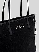 Nolah Τσάντα Ώμου Florence Black Silver : 4