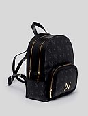 Nolah Γυναικεία Τσάντα Πλάτης Milo Black : 2