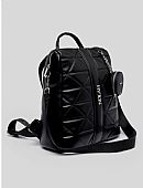 Nolah Γυναικείο Backpack & χιαστί Tatum Black Silver : 2