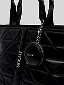 Nolah Τσάντα Χιαστί Ώμου Ava Black Silver : 4