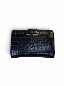 Regina Schrecker Γυναικείο Πορτοφόλι Κροκό RS6605 Black : 1