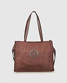 Verde Γυναικεία Τσάντα Ώμου 16-8321 Brown : 1