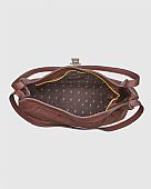 Verde Γυναικεία Τσάντα Ώμου 16-8260 Brown : 4