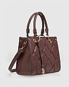 Verde Γυναικεία Τσάντα Χειρός 16-8258 Brown : 2