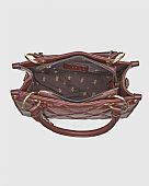 Verde Γυναικεία Τσάντα Χειρός 16-8258 Brown : 3