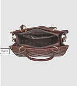 Verde Γυναικεία Τσάντα Χειρός 16-8257 Brown : 4