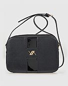 Verde Γυναικεία Τσάντα Χιαστί 16-8243 Black : 1