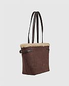 Verde Γυναικεία Τσάντα Ώμου 16-8236 Brown : 2