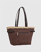 Verde Γυναικεία Τσάντα Ώμου 16-8236 Brown : 3