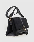 Verde Γυναικεία Τσάντα Χιαστί 16-8199 Black : 4