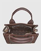 Verde Γυναικεία Τσάντα Χειρός 16-8165 Brown : 4