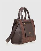 Verde Γυναικεία Τσάντα Χειρός 16-8164 Brown : 2