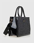 Verde Γυναικεία Τσάντα Χειρός 16-8160 Black : 2