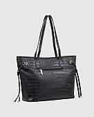 Verde Γυναικεία Τσάντα Ώμου 16-8154 Black : 3