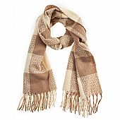 Verde Γυναικείο Κασκόλ/Εσάρπα 06-1145 Ivory : 1