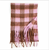 Verde Γυναικείο Κασκόλ/Εσάρπα 06-1153 Pink : 2