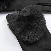 Verde Γυναικεία Γάντια 02-0655 Black : 2