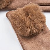 Verde Γυναικεία Γάντια 02-0655 Taupe : 2