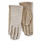 Verde Γυναικεία Γάντια Αφής με Γούνα 02-0684 Beige : 1