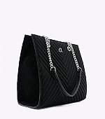 AXEL ΤΣΑΝΤΑ ΩΜΟΥ HILDE ΜΕ ΣΟΥΕΤ ΥΦΗ KAI ΔΙΠΛΗ ΑΛΥΣΙΔΑ 1010-3481 BLACK : 3