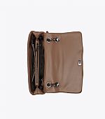 AXEL ΤΣΑΝΤΑ ΩΜΟΥ MELITTA ΚΡΟΚΟ ΜΕ ΔΙΠΛΗ ΑΛΥΣΙΔΑ 1010-3502 DARK BROWN : 6