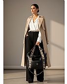 Pierro Τσάντα Ώμου Maia Strap Black : 5