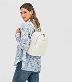 AXEL ΣΑΚΙΔΙΟ ΠΛΑΤΗΣ CORALINE ΜΕ ΓΥΑΛΙΣΤΕΡΗ ΟΨΗ ΚΑΙ ΓΑΖΙΑ 1023-0553 WHITE : 5