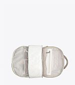 AXEL ΣΑΚΙΔΙΟ ΠΛΑΤΗΣ CORALINE ΜΕ ΓΥΑΛΙΣΤΕΡΗ ΟΨΗ ΚΑΙ ΓΑΖΙΑ 1023-0553 WHITE : 6