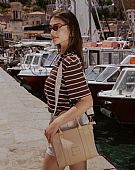 Nolah Τσάντα ώμου & χιαστί Korina Medium Beige : 5