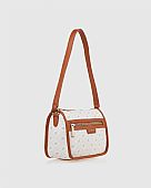 Verde Γυναικεία Τσάντα Ώμου Χιαστί 16-7850 White : 2