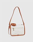 Verde Γυναικεία Τσάντα Ώμου Χιαστί 16-7850 White : 3