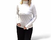 Μακρυμάνικη μπλούζα ζιβάγκο White.
 : 1