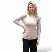 Μακρυμάνικη μπλούζα ζιβάγκο Beige.
 : 1