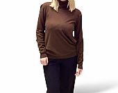 Μακρυμάνικη μπλούζα ζιβάγκο Brown.
 : 1