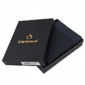 Ανδρικό Δερμάτινο Πορτοφόλι Diplomat MN142 Black : 4