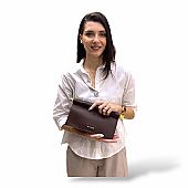 Regina Schrecker Γυναικεία Τσάντα ώμου & χειρός RS5522 Coffee : 2