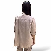 Πουκάμισο Με Στράς 25032 Beige : 2