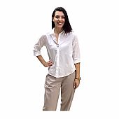 Πουκάμισο Με Στράς 25032 White : 1