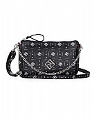 Pierro Τσάντα Χειρός Venus Monogram Black : 1