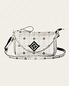 Pierro Τσάντα Χειρός Venus Monogram White : 1