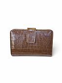 Regina Schrecker Γυναικείο Πορτοφόλι Κροκό RS6605 Brown : 2
