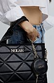 Nolah Τσάντα Χιαστί Ώμου Ryder Medium Black : 6