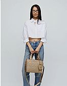 Nolah Τσάντα Χιαστί Ώμου Ryder Medium Beige : 4