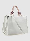 Verde Γυναικεία Τσαντα Χειρός Ώμου 16-8331 White : 3