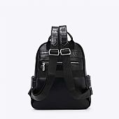 AXEL ΣΑΚΙΔΙΟ ΠΛΑΤΗΣ ΜΕ ΚΡΟΚΟ ΛΕΠΤΟΜΕΡΕΙΕΣ 1023-0604 BLACK : 3