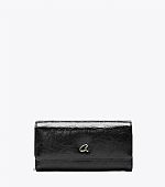 AXEL ΠΟΡΤΟΦΟΛΙ LORRAINE ΑΠΟ ΤΣΑΛΑΚΩΜΕΝΟ ΤΕΧΝΟΔΕΡΜΑ 1101-1693 BLACK : 1