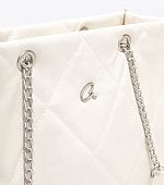 AXEL ΤΣΑΝΤΑ ΩΜΟΥ DELORES ΜΕ ΡΑΦΕΣ ΚΑΙ ΔΙΠΛΑ ΧΕΡΟΥΛΙΑ 1010-3430 CHALK : 4