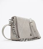 AXEL ΤΣΑΝΤΑ ΩΜΟΥ DELORES ΜΕ ΡΑΦΕΣ ΚΑΙ ΑΛΥΣΙΔΑ 1010-3429 GREY : 3